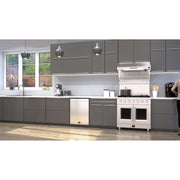 FORNO Galiano 36" Freestanding French Door Gas Range, FFSGS6444-36 FORNO