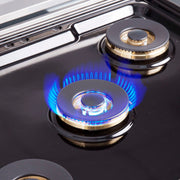 FORNO Capriasca 30" Freestanding French Door Gas Range, FFSGS6460-30 FORNO