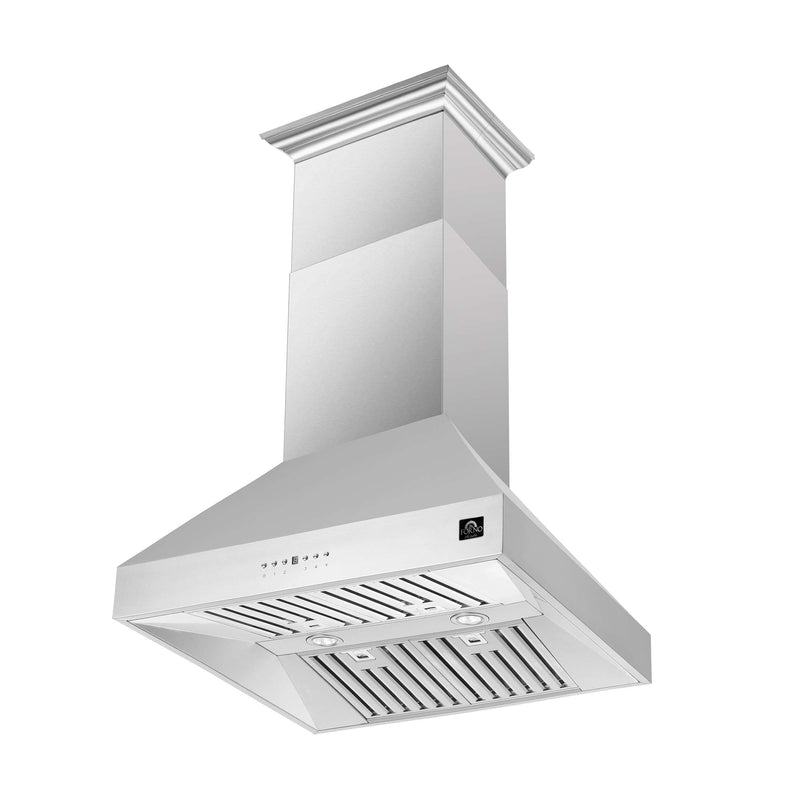 FORNO Coppito 30'' Island Range Hood, FRHIS5129-30 FORNO
