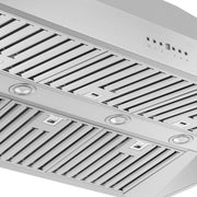 FORNO Coppito 48" 1,200 CFM Island Range Hood in Stainless Steel- FRHIS5129-48 FORNO