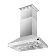 FORNO Coppito 48" 1,200 CFM Island Range Hood in Stainless Steel- FRHIS5129-48 FORNO
