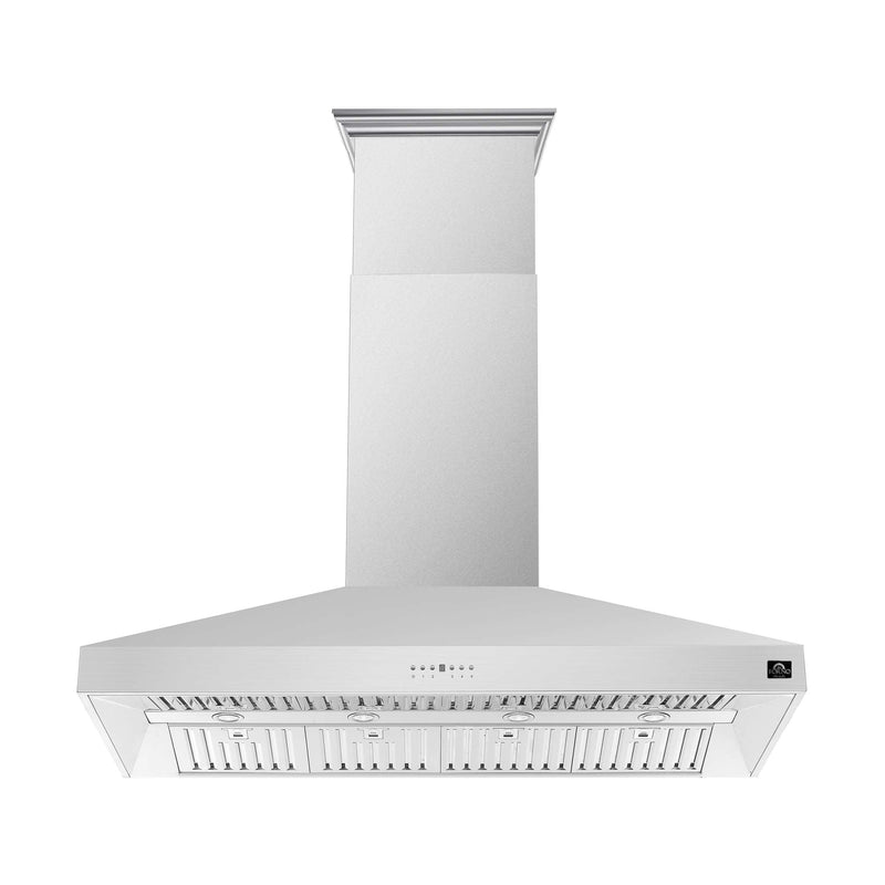 FORNO Coppito 60'' Island Range Hood, FRHIS5129-60 FORNO