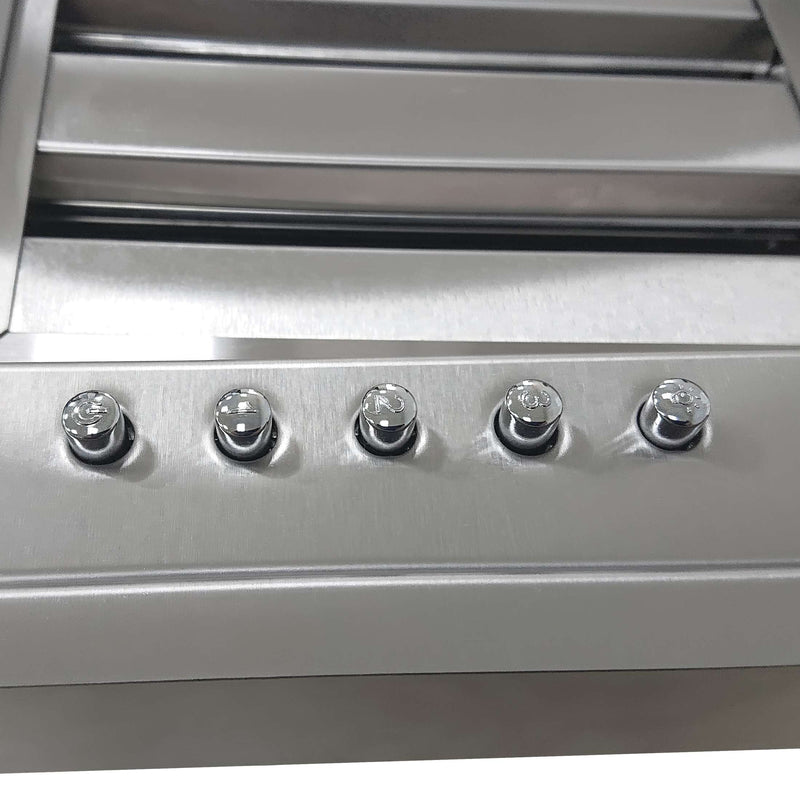 FORNO Frassanito 33.5" Recessed Range Hood with Baffle Filters, FRHRE5346-36 FORNO