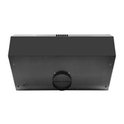 FORNO Bari Espresso 30" Under Cabinet Range Hood in Black, FRHUC5255-30BLK FORNO