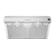 FORNO Bari Espresso 30" Under Cabinet Range Hood in Stainless-Steel, FRHUC5255-30 FORNO