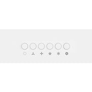 FORNO Bari Espresso 30" Under Cabinet Range Hood in White, FRHUC5255-30WHT FORNO