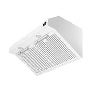 FORNO Bari Espresso 30" Under Cabinet Range Hood in White, FRHUC5255-30WHT FORNO