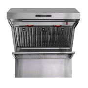 FORNO Savona - 36" Wall Mount Range Hood Baffle Filter & Back Splash, FRHWM5029-36 FORNO