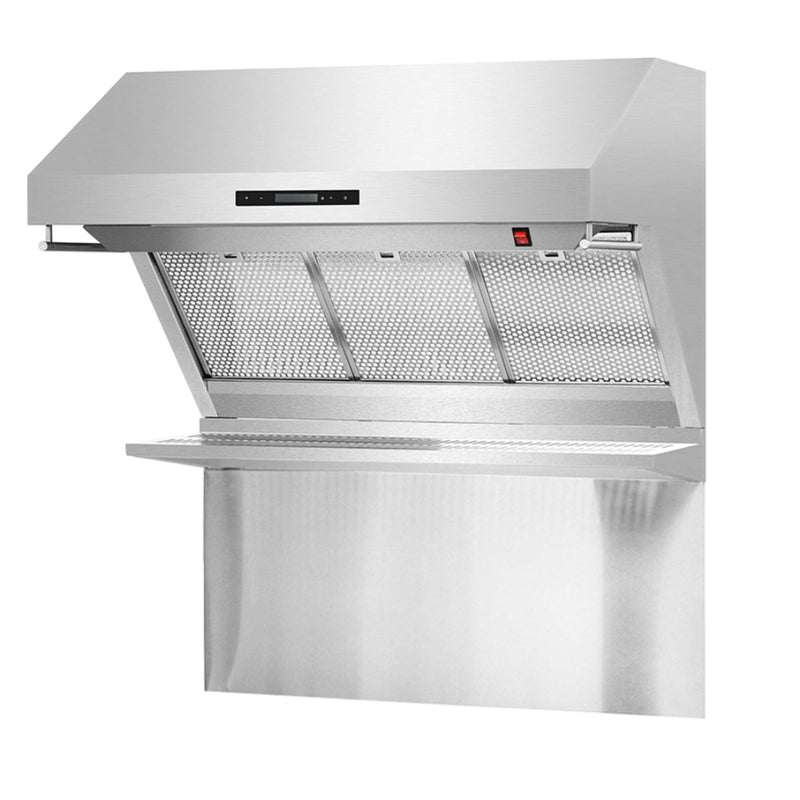 FORNO Savona - 36" Wall Mount Range Hood with Hybrid Stainless Filters & Back Splash, FRHWM5029-36HB FORNO