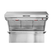 FORNO Premium 3-Piece Kitchen Bundle - 48 Inch Pro Gas Range, Wall Mount Range Hood, Refrigerator, FBDL-019-05US FORNO
