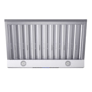 FORNO Palazzo 36" Wall Mounted Range Hood Stainless Steel Heavy-Duty Baffle Filters & Remote Control, FRHWM5030-36 FORNO