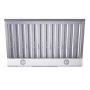 FORNO Palazzo 36" Wall Mounted Range Hood Stainless Steel Heavy-Duty Baffle Filters & Remote Control, FRHWM5030-36 FORNO