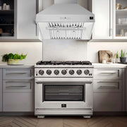 FORNO Orvieto 36'' Wall Mount Range Hood, FRHWM5094-36 FORNO