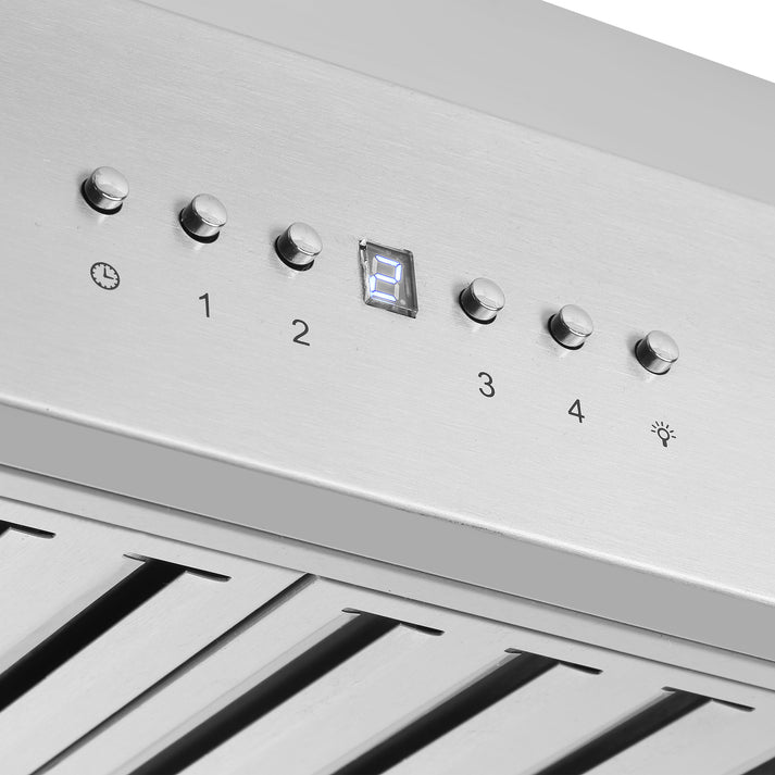 FORNO Orvieto 48" 1,200 CFM Wall Mount Range Hood in Stainless Steel-  FRHWM5094-48 FORNO