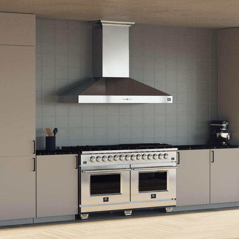 FORNO Orvieto 60'' Wall Mount Range Hood, FRHWM5094-60 FORNO