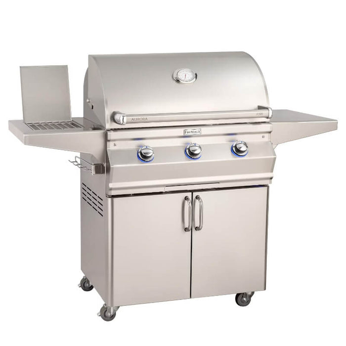 Fire Magic Aurora A540S 30-Inch Portable Gas Grill With Side Burner