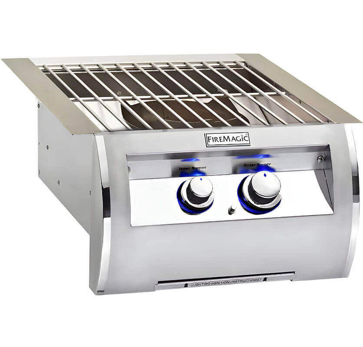 Fire Magic 790 Contemporary Grill Island With Double Drawer - ID790-SMD-115BA