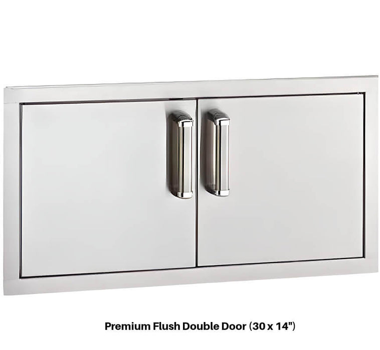 Fire Magic 790 Contemporary Grill Island With Double Drawer - ID790-SMD-115BA