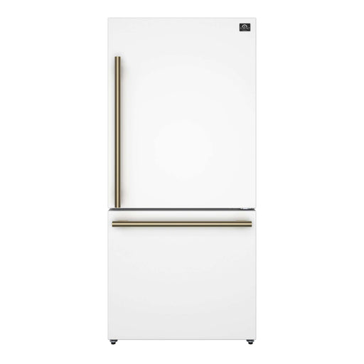 FORNO Milano Espresso 31" White 17.2 cu. ft, FFFFD1785-31WHT FORNO