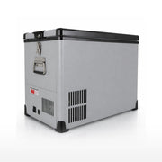 Whynter FM-452SG Elite 45 Quart Portable Freezer & Fridge – Dual Zone, 12V/24V DC & 110V AC, -8°F to 50°F, Wheeled Travel Cooler Whynter