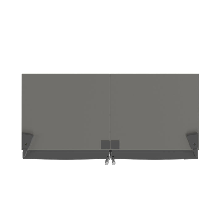 FORNO Guardia 46.8" 21.6 cu. ft. Side-By-Side Refrigerator with Bottom Freezer in Stainless Steel- FFFFD1778-48 FORNO