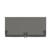 FORNO Guardia 46.8" 21.6 cu. ft. Side-By-Side Refrigerator with Bottom Freezer in Stainless Steel- FFFFD1778-48 FORNO