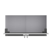 FORNO Rizzuto 2-Piece 56-Inch Convertible Refrigerator/Freezer Set, 27.6 cu.ft. with Decorative Grill - 60-Inch Wide, FFFFD1933-60S FORNO