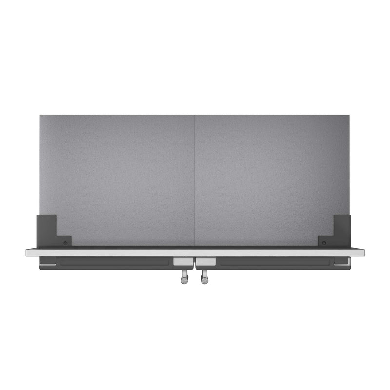 FORNO Rizzuto 2-Piece 56-Inch Convertible Refrigerator/Freezer Set, 27.6 cu.ft. with Decorative Grill - 60-Inch Wide, FFFFD1933-60S FORNO