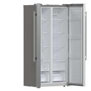 FORNO Salerno 33" Side-by-Side Stainless Steel Refrigerator 15.6 cu.ft, FFRBI1805-33SB FORNO