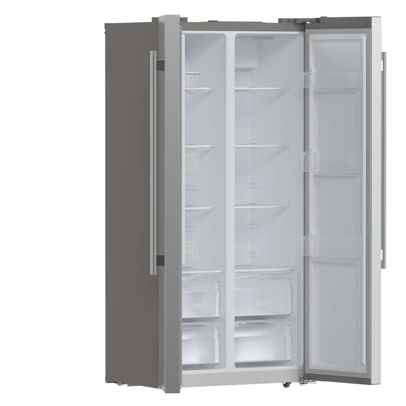 FORNO Salerno 33" Side-by-Side Stainless Steel Refrigerator 15.6 cu.ft, FFRBI1805-33SB FORNO