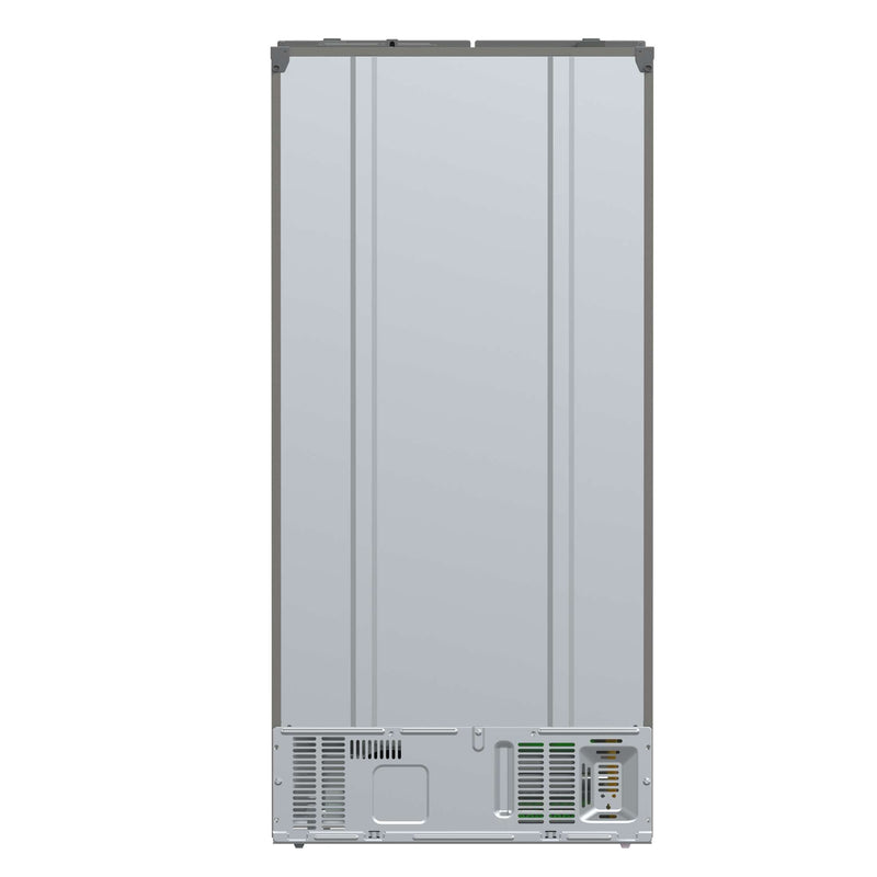 FORNO Salerno 33" Side-by-Side Stainless Steel Refrigerator 15.6 cu.ft, FFRBI1805-33SB FORNO