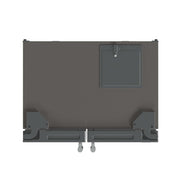FORNO Salerno 33" Side-by-Side Stainless Steel Refrigerator 15.6 cu.ft, FFRBI1805-33SB FORNO