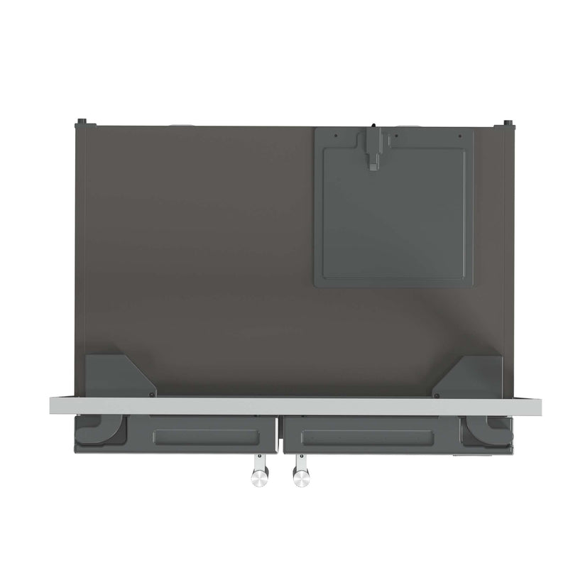 FORNO Salerno 33" Built-in Stainless Steel Refrigerator 15.6 cu. ft - With Decorative Grill - 37"es Wide, FFRBI1805-37SG FORNO