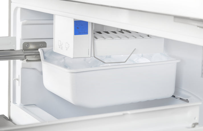 FORNO Moena 36" 19.2 cu. ft. Counter Depth Refrigerator with Ice Maker in Stainless Steel- FFRBI1820-36SB FORNO