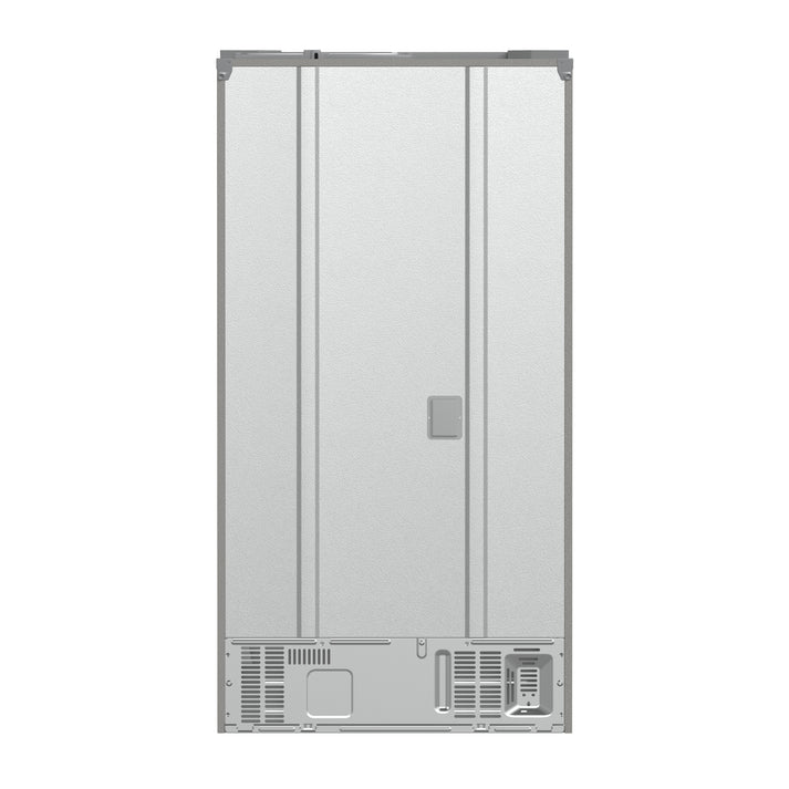 FORNO Moena 36" 19.2 cu. ft. Counter Depth Refrigerator with Ice Maker in Stainless Steel- FFRBI1820-36SB FORNO