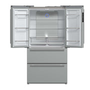 FORNO Premium 2-Piece Kitchen Bundle -30" Gas Range with Griddle and 36" Refrigerator with Ice Maker, FBDL-020-02-US FORNO