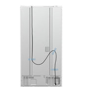 FORNO Moena Espresso 36" French Door Refrigerator in White, 19.2 cu. ft, FFRBI1820-36WHT FORNO