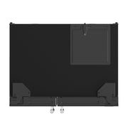 FORNO Salerno Espresso 36" Side-by-Side Black Refrigerator 20 cu. ft, FFRBI1844-36BLK FORNO