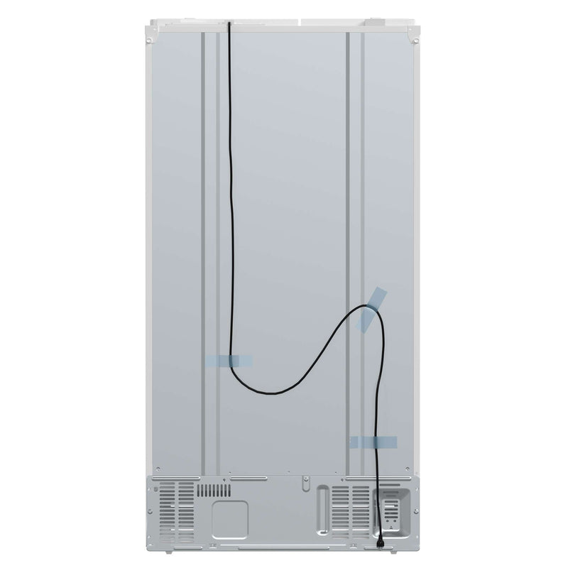 FORNO Salerno Espresso 36" Side-by-Side White Refrigerator 20 cu.ft, FFRBI1844-36WHT FORNO