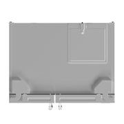 FORNO Salerno Espresso 36" Side-by-Side White Refrigerator 20 cu.ft, FFRBI1844-36WHT FORNO