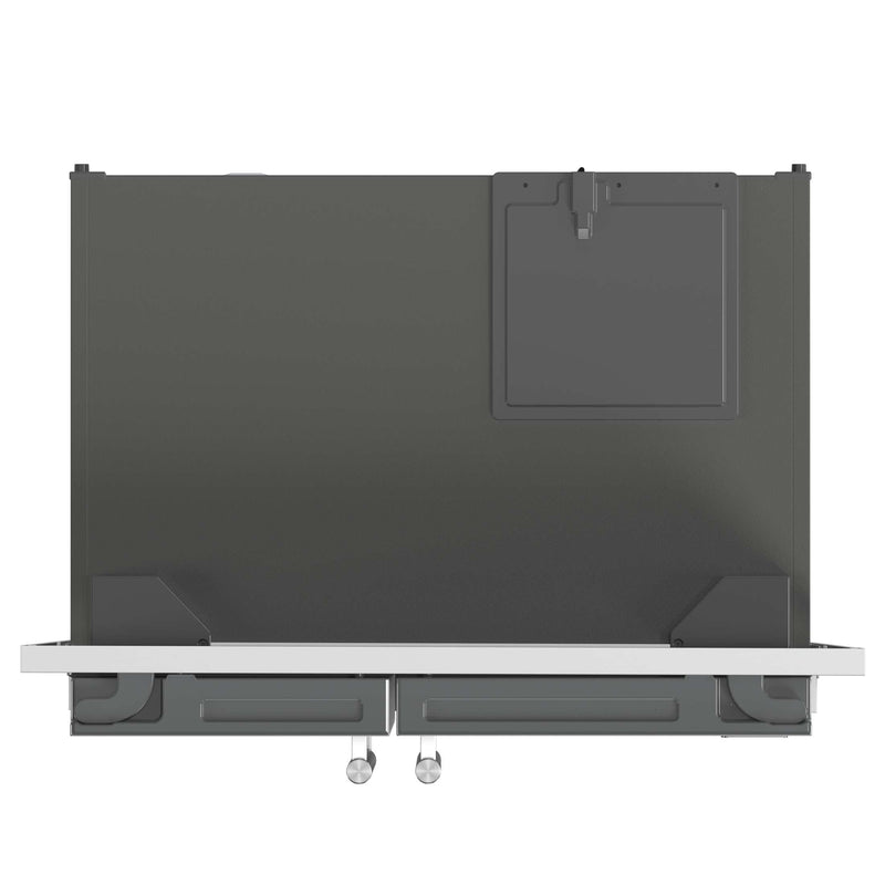 FORNO Salerno 36" Built-in Stainless-Steel Refrigerator 20 cu. ft with Decorative Grill - 40 " Wide, FFRBI1844-40SG FORNO
