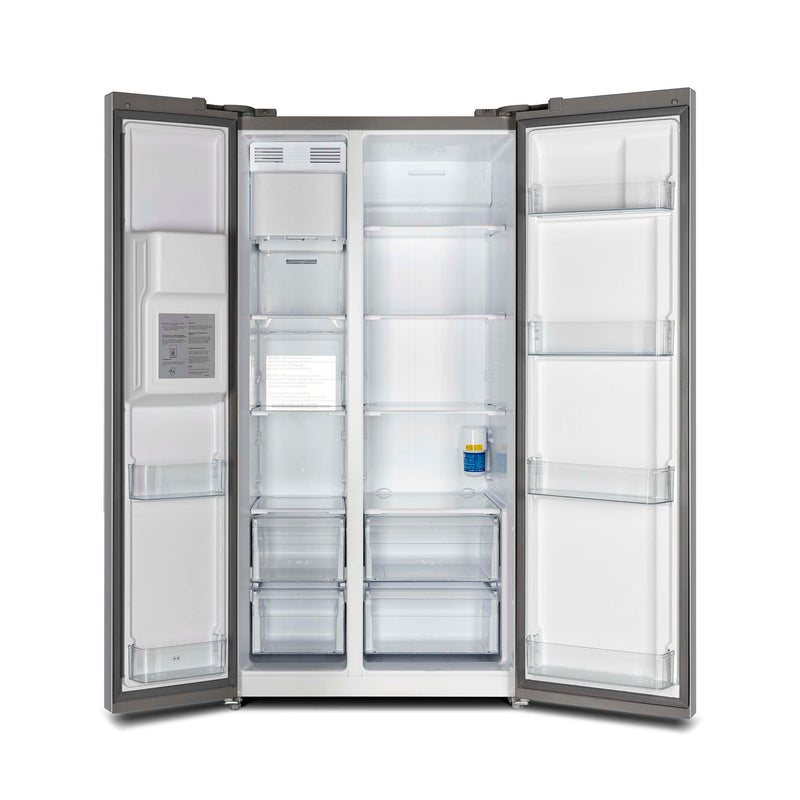 FORNO Salerno 36" Built-in Stainless-Steel Refrigerator 20 cu. ft with Decorative Grill - 40 " Wide, FFRBI1844-40SG FORNO