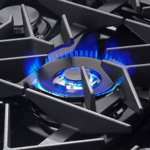 FORNO Giovanni 30-inch Gas Range Stainless Steel, 5 Burners 67,000 BTU, 4.32 cu.ft. Convection Oven, FFSGS6274-30 FORNO