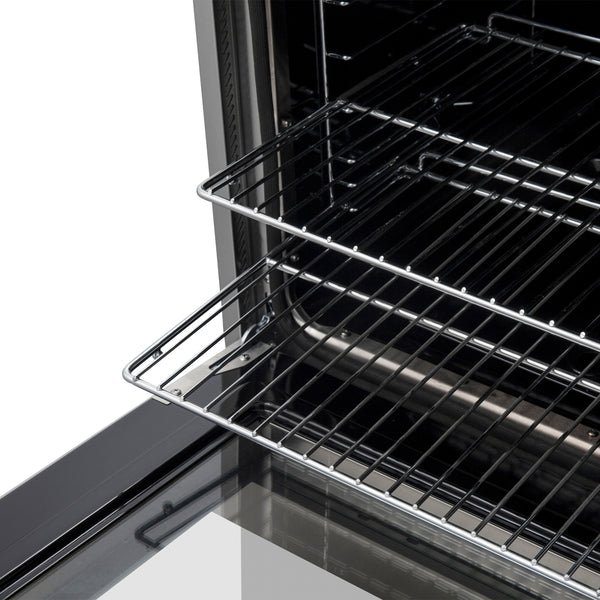 FORNO Giovanni 30-inch Gas Range Stainless Steel, 5 Burners 67,000 BTU, 4.32 cu.ft. Convection Oven, FFSGS6274-30 FORNO