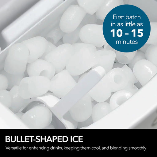Whynter IMC-490SS Portable Countertop Ice Maker – 49 lb Daily Capacity, Stainless Steel, No Plumbing Required Whynter