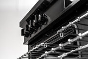 60″ Induction Range with Built-in Professional Griddle – Black Stainless Steel Induction Hardware
