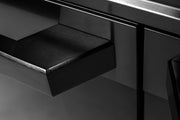 60″ Induction Range with Built-in Professional Griddle – Black Stainless Steel Induction Hardware