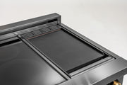 60″ Induction Range with Built-in Professional Griddle – ORION Edition Induction Hardware