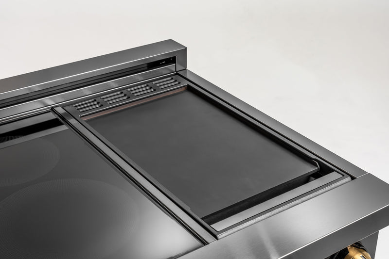 60″ Induction Range with Built-in Professional Griddle – ORION Edition Induction Hardware