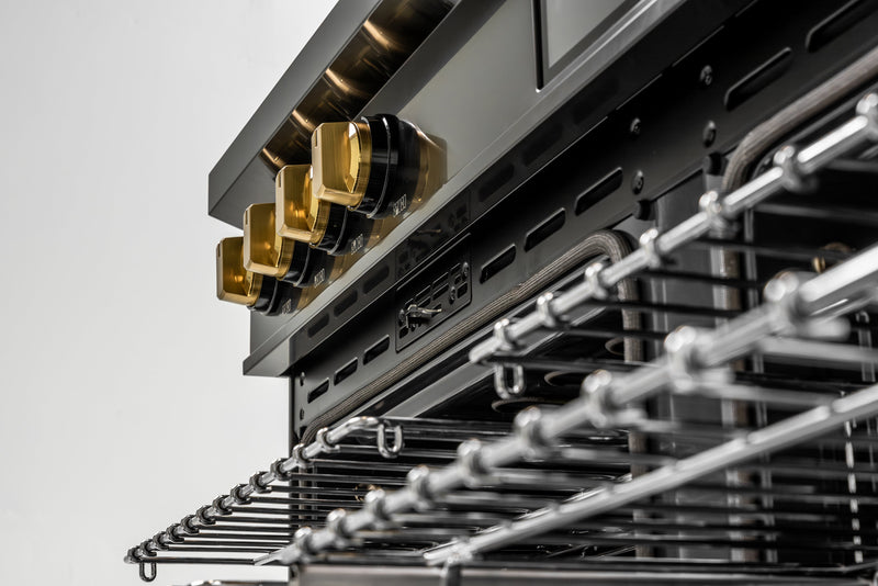 60″ Induction Range with Built-in Professional Griddle – ORION Edition Induction Hardware